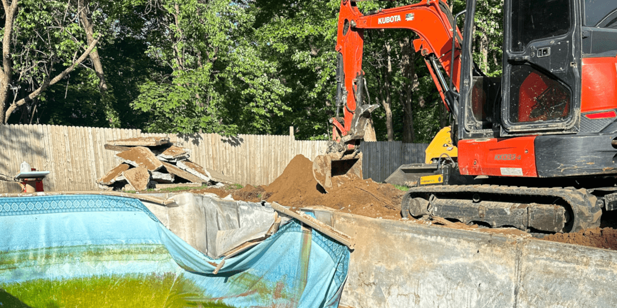 Pool Removal in Capital Region
